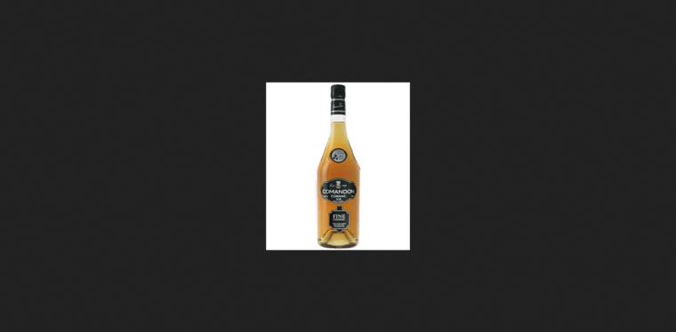 Bottle page of #4 Top VS Cognac Label: Comandon Cognac VS