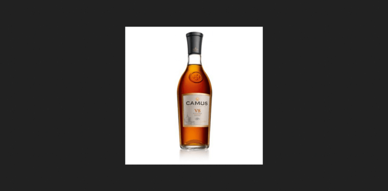 Bottle page of #1 Top VS Cognac Label: Camus Elegance VS Cognac