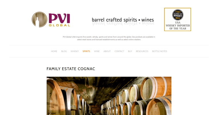 Home page of #10 Leading VSOP Cognac Label: Drouet et Fils VSOP