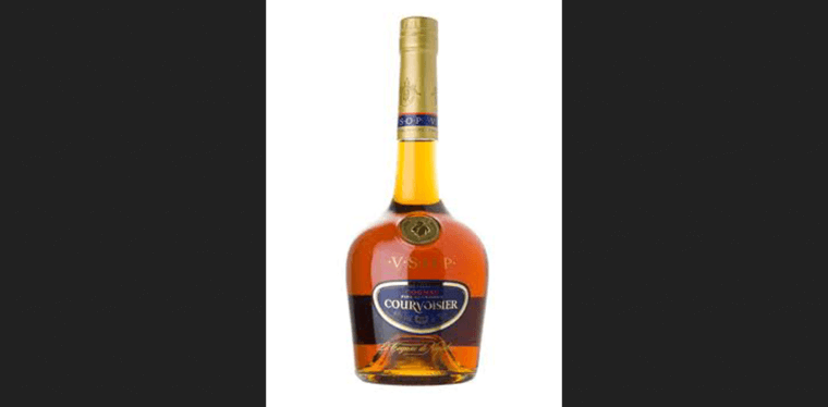 Bottle page of #5 Top VSOP Cognac Brand: Courvoisier Cognac VSOP