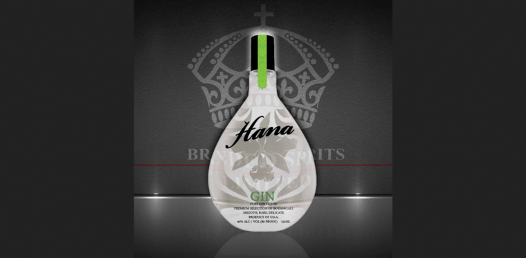 Home page of #1 Top Gin Label: Hana Gin
