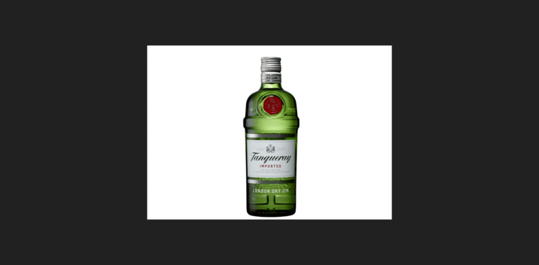 Bottle page of #4 Top London Dry Gin Label: Tanqueray No. 10 Gin