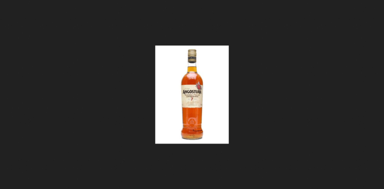Bottle page of #2 Top Dark Rum Label: Angostura 7 Year Old Dark Rum