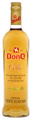  Top Gold Rum Label Logo: Don Q Gold Rum