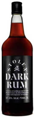  Top Gold Rum Label Logo: Stolen Dark Rum