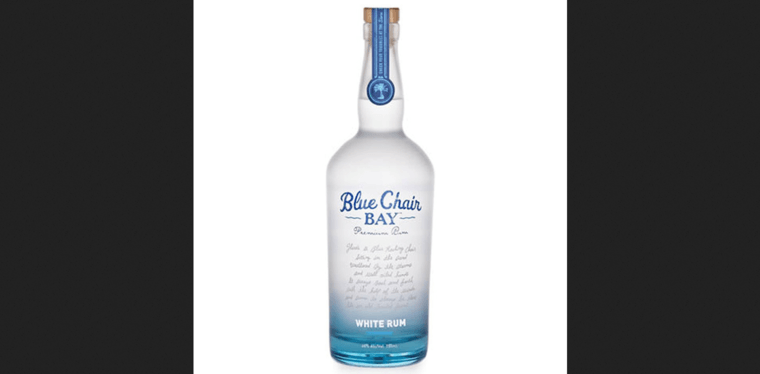 Bottle page of #4 Top Silver Rum Brand: Blue Chair Bay White