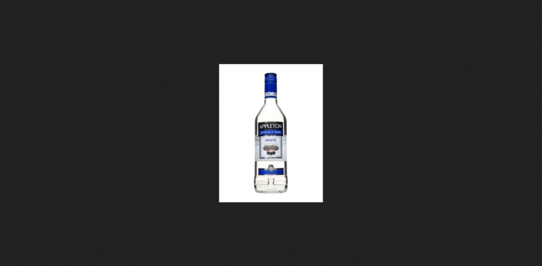 Bottle page of #5 Best Silver Rum Brand: Appleton White Jamaican Rum