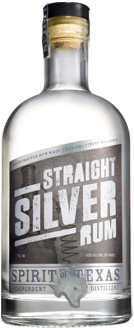  Leading Silver Rum Brand Logo: Spirit of Texas Straight