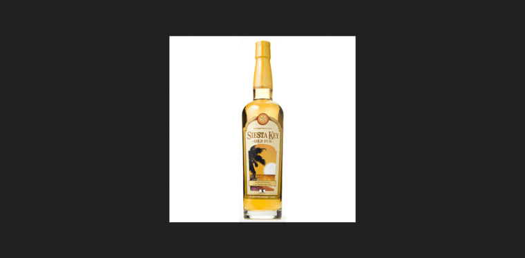 Bottle page of #2 Best Spiced Rum Label: Siesta Key Spiced Rum