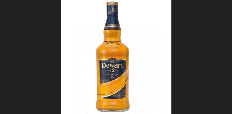Bottle page of #2 Best Scotch Brand: Dewer's Signature Scotch