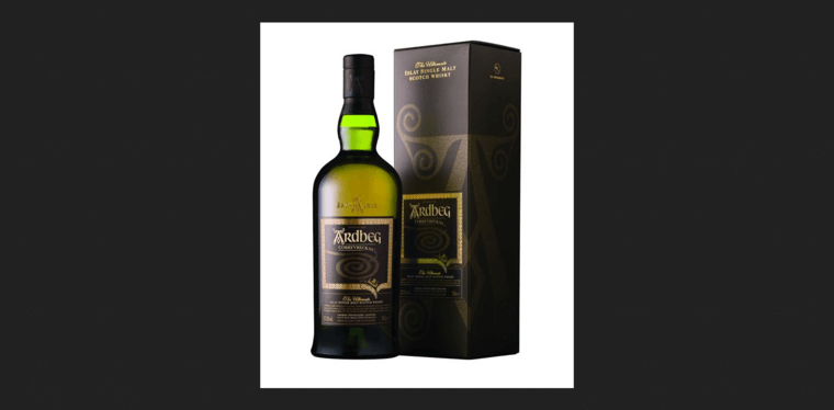 Bottle page of #2 Best Single Malt Scotch Brand: Ardbeg Corryvreckan