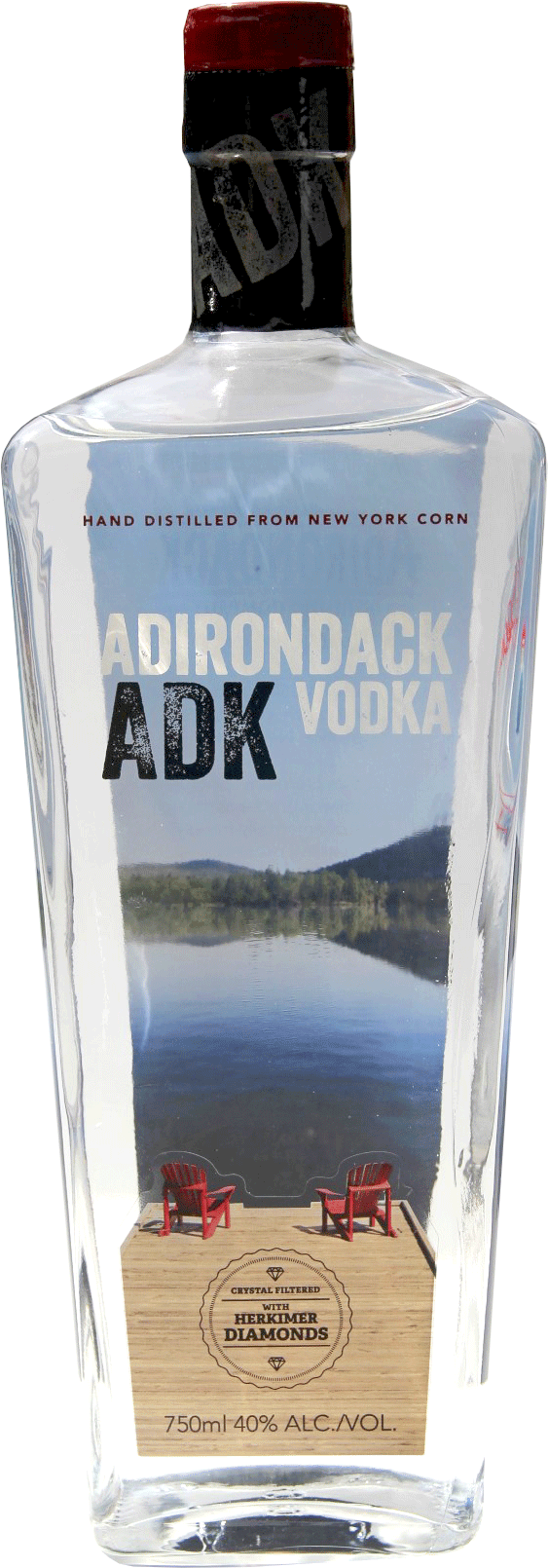  Best Vodka Label Logo: Adirondack Vodka