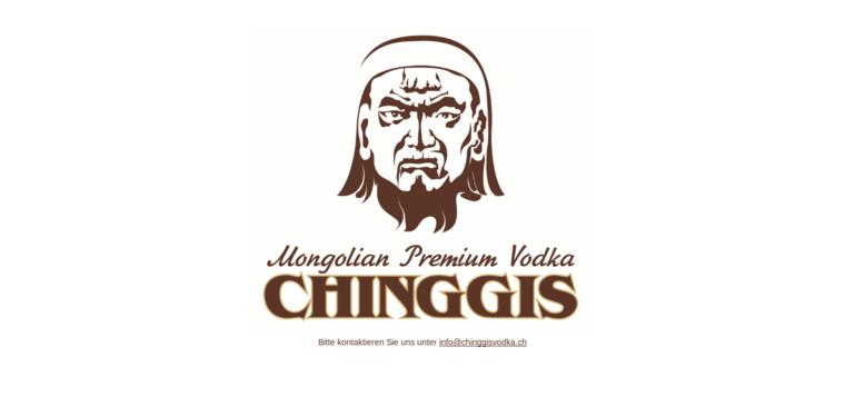 Home page of #8 Best Vodka Brand: Chinggis Vodka