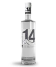  Top Grain Vodka Label Logo: Vodka Fourteen Organic Craft Distilled Vodka