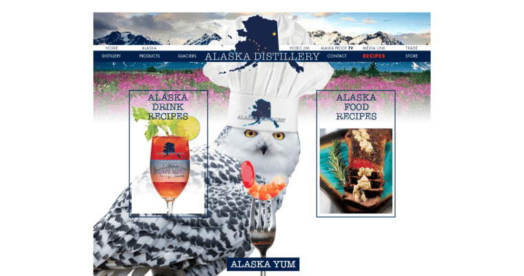 Cocktails page of #6 Best Potato Vodka Brand: Permafrost Alaska Vodka